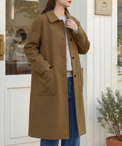 cammie コート アウター コクーンコート レディース : ZOZOTOWN Yahoo