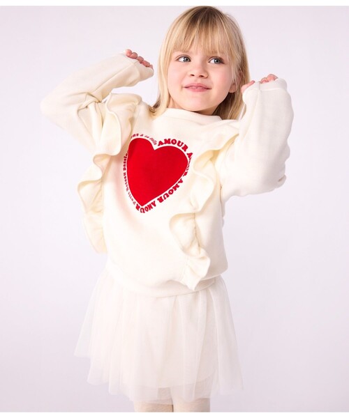 PETIT BATEAU（プチバトー） トレーナー スウェットプルオーバー