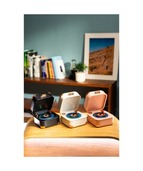 インテリア レコードプレーヤー型スピーカー ホワイト : ZOZOTOWN