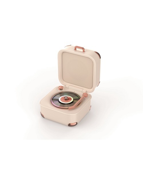 インテリア レコードプレーヤー型スピーカー ホワイト : ZOZOTOWN