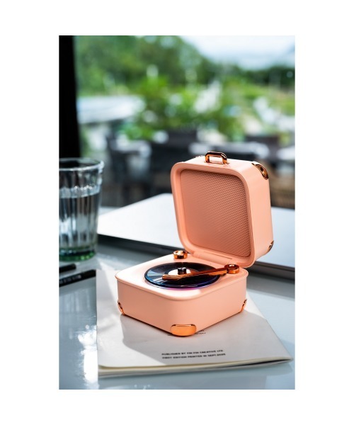 インテリア レコードプレーヤー型スピーカー ホワイト : ZOZOTOWN