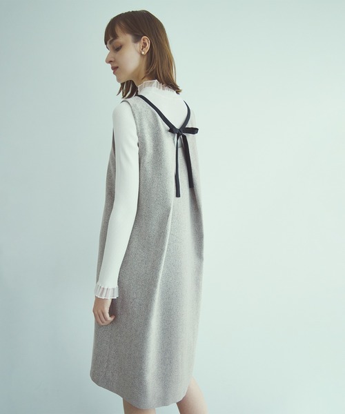 STRAWBERRY-FIELDS（ストロベリーフィールズ） ワンピース メランジ