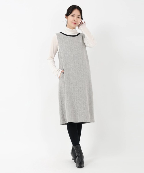 STRAWBERRY-FIELDS（ストロベリーフィールズ） ワンピース メランジ