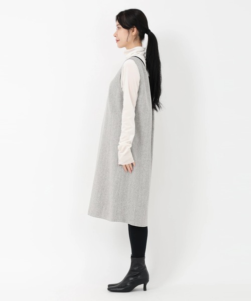 STRAWBERRY-FIELDS（ストロベリーフィールズ） ワンピース メランジ