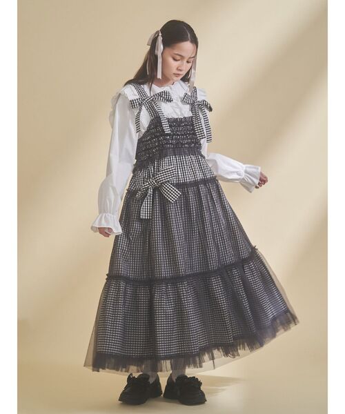 merry jenny（メリージェニー） ワンピース チュールリボンキャミ