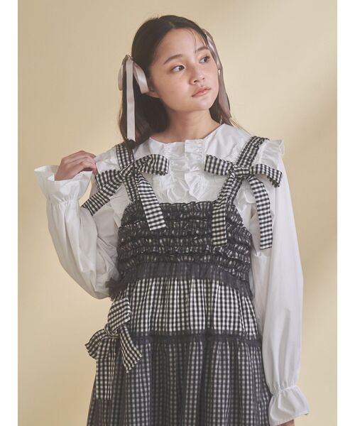 merry jenny（メリージェニー） ワンピース チュールリボンキャミ