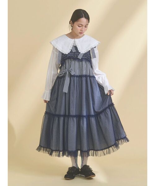 merry jenny（メリージェニー） ワンピース チュールリボンキャミ