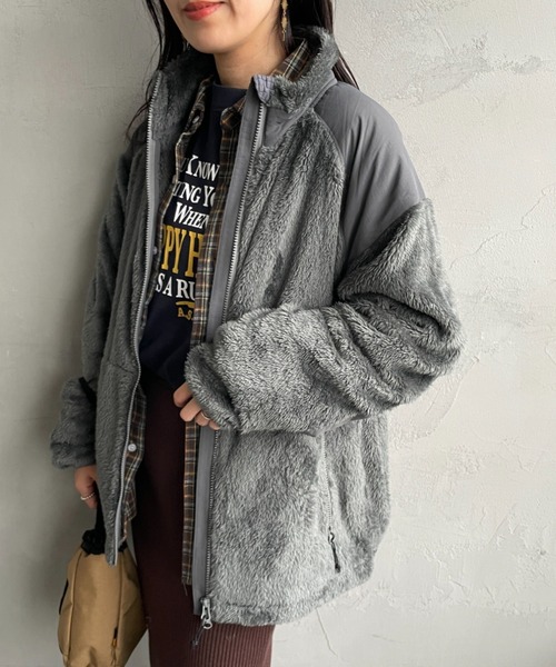 WILD THINGS（ワイルドシングス） コート アウター LEVEL3 シャギー