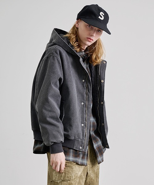 Revo. ブルゾン アウター ヘビーキャンバスツイル N2-B パデッド