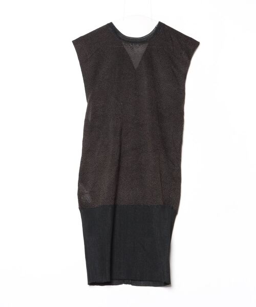 「RITO」 ニットベスト 38 グレー レディース_画像2