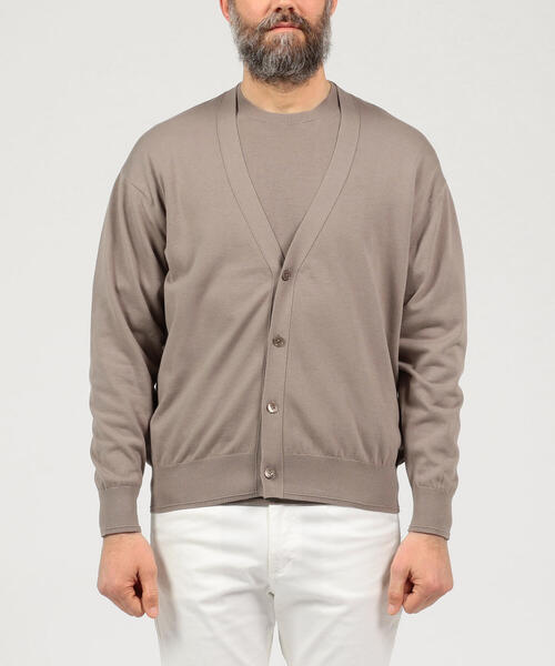 TOMORROWLAND（トゥモローランド） ニットカーディガン S ネイビー