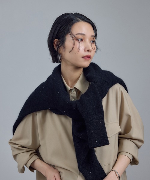 SALON adam et rope'（サロン アダム エ ロペ） カーディガン Starry