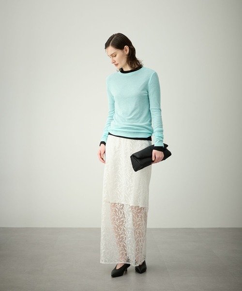 「N.O.R.C」 長袖カットソー フリー グリーン レディース_画像9