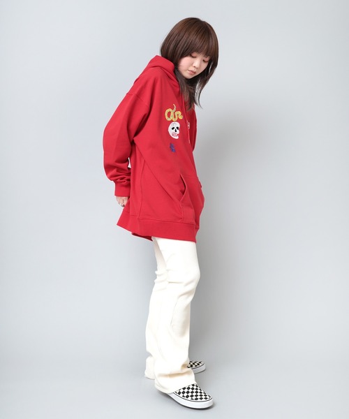 「RNA」 プルオーバーパーカー MEDIUM ブラック レディース_画像8