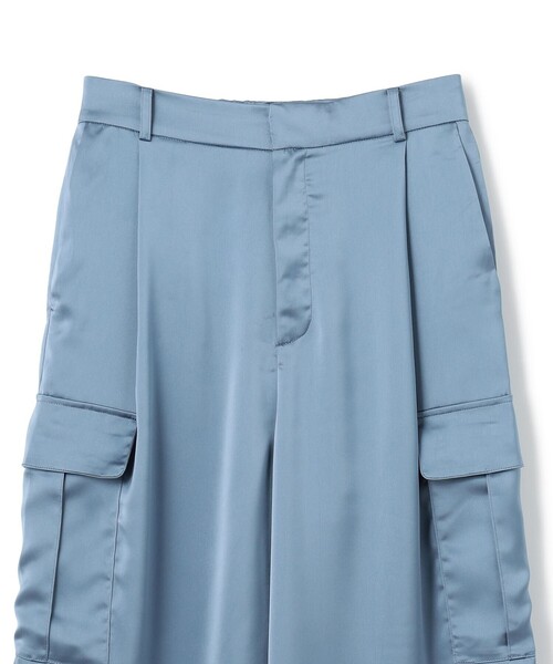 「UNFILO」 カーゴパンツ LARGE ブルー レディース_画像8