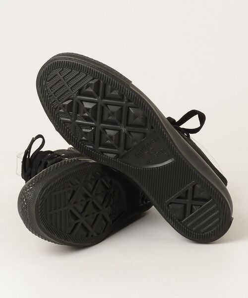 「CONVERSE」 ハイカットスニーカー 24cm ブラック レディース_画像3
