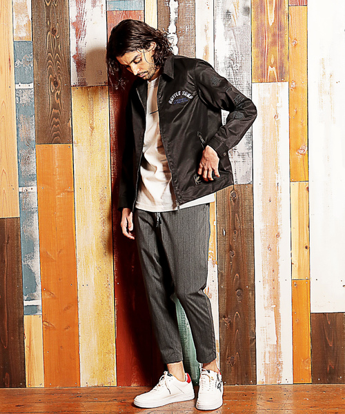 「RATTLE TRAP」 イージーパンツ S トップグレー メンズ_画像2