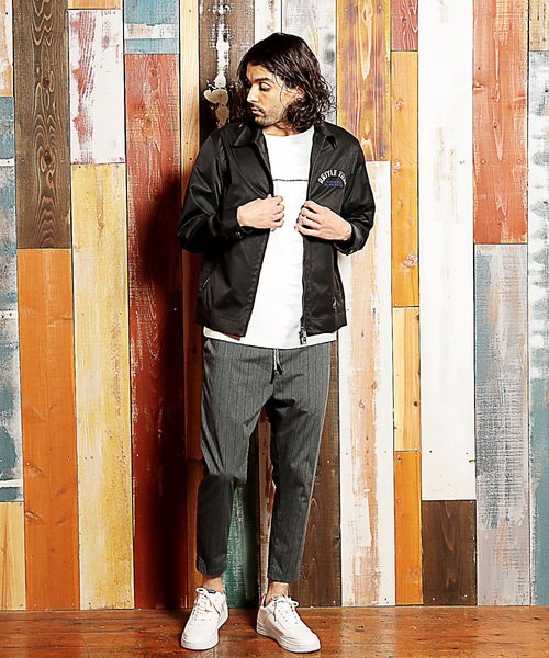 「RATTLE TRAP」 イージーパンツ S トップグレー メンズ_画像4