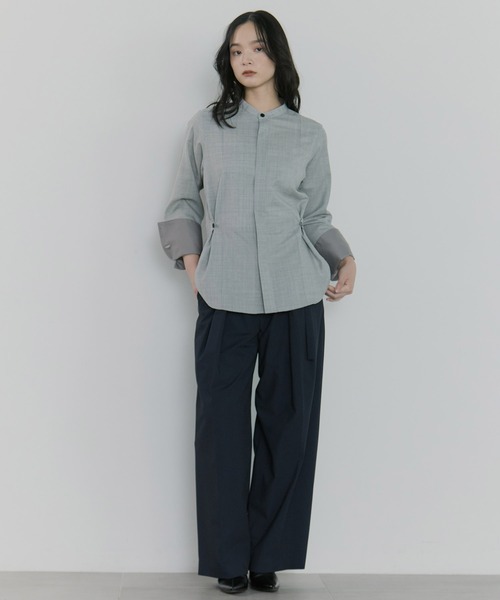 STUDIOUS（ステュディオス） ブラウス シャツ 「STUDIOUS/ステュディオ