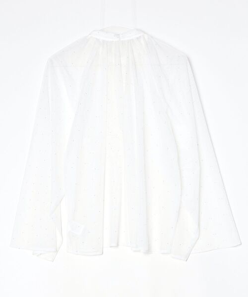 「Re:EDIT」 長袖ブラウス L ホワイト レディース_画像2