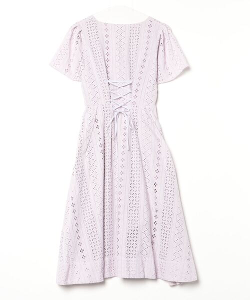 「31 Sons de mode」 半袖ワンピース 38 ピンク レディース_画像2