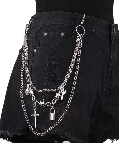 TONE SELECT GOODS ウォレットチェーン 「urge select」Y2K クロス