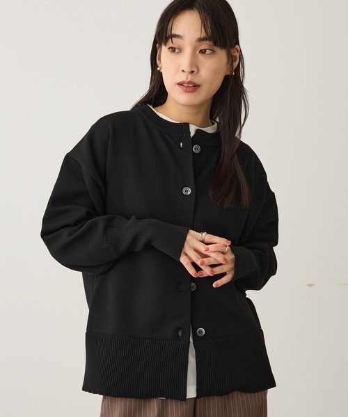 ihanjun カーディガン　黒 Saturdays NYC(サタデーズ ニューヨークシティ) / Jahmad Long Sleeve