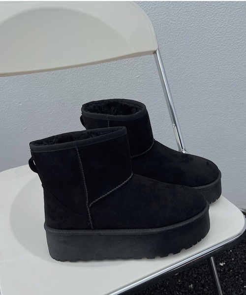 「Shoes in Closet」 ショートブーツ LL ブラウン レディース_画像5