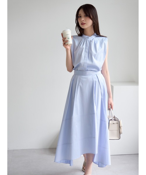 FRAY I.D」 フレアスカート 1 ブルー レディース FRAY I.D - (フレイ