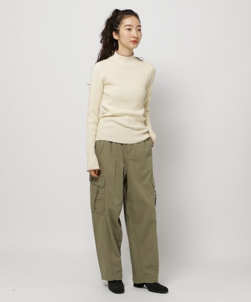 「niko and...」 カーゴパンツ LARGE カーキ レディース_画像4