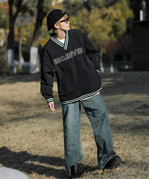 「neos」 長袖Tシャツ LARGE ブラック メンズ_画像3