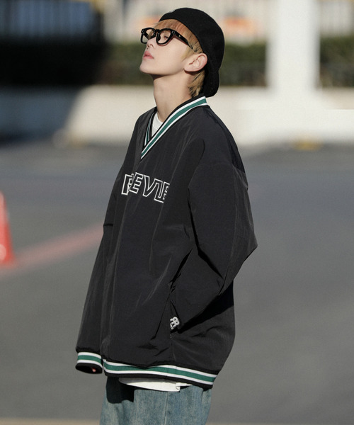 「neos」 長袖Tシャツ LARGE ブラック メンズ_画像4