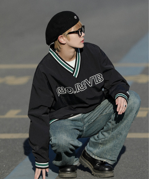 「neos」 長袖Tシャツ LARGE ブラック メンズ_画像6