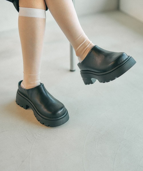 LEPSIM（レプシィム） シューズ ボリュームサボ 636538 レディース