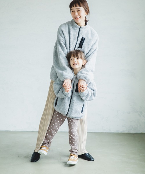 「pairmanon」 ブルゾン FREE モカ レディース_画像2