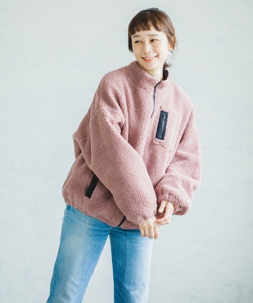 「pairmanon」 ブルゾン FREE モカ レディース_画像5