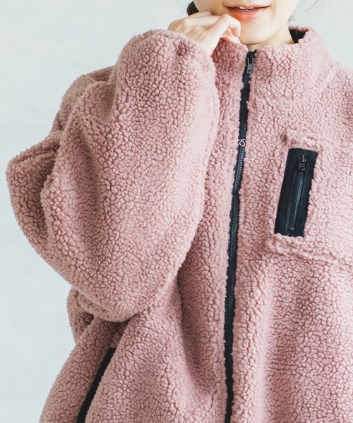 「pairmanon」 ブルゾン FREE モカ レディース_画像9