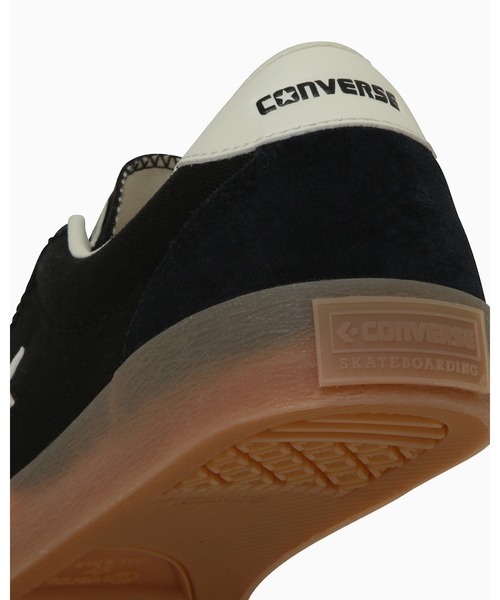 「CONVERSE SKATEBOARDING」 ローカットスニーカー 4 ブラック×ホワイト メンズ_画像8