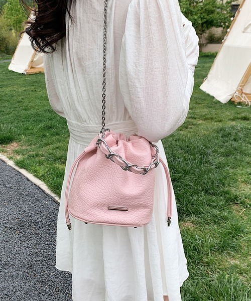 「NANEA」 ショルダーバッグ フリー ピンク レディース_画像5