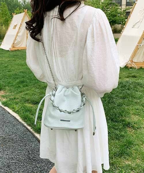 「NANEA」 ショルダーバッグ フリー ピンク レディース_画像6