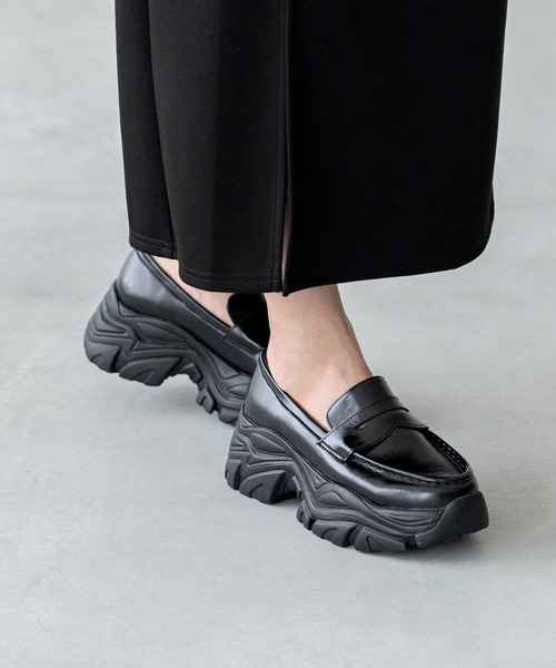 「menue」 シューズ 38 シルバー レディース_画像5