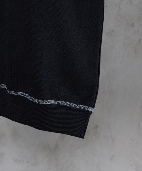 「INTER FACTORY」 スウェットカットソー LARGE ブラック メンズ_画像8