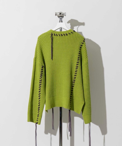 「MAISON SPECIAL」 長袖ニット 2 アイボリー メンズ_画像6