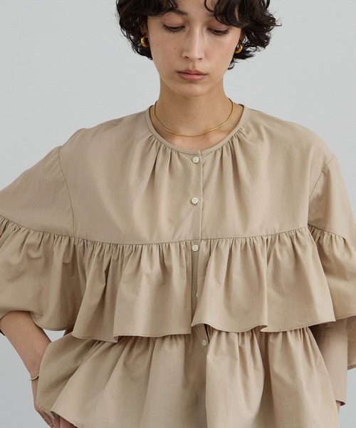 SALON adam et rope'（サロン アダム エ ロペ） ブラウス シャツ 「WEB