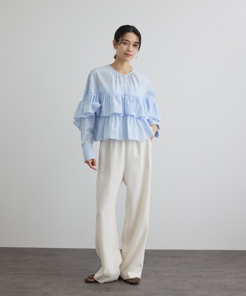 SALON adam et rope'（サロン アダム エ ロペ） ブラウス シャツ 「WEB