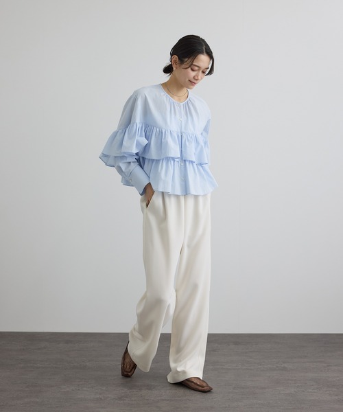 SALON adam et rope'（サロン アダム エ ロペ） ブラウス シャツ 「WEB