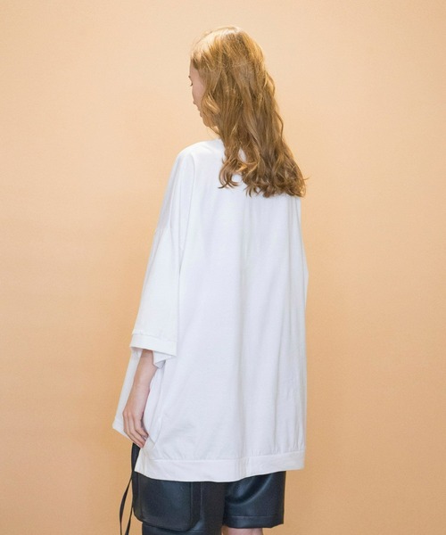 「my beautiful landlet」 7分袖Tシャツ FREE オレンジ メンズ_画像4