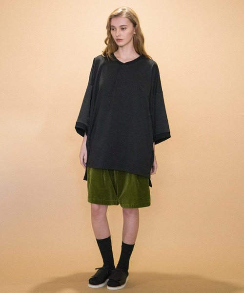 「my beautiful landlet」 7分袖Tシャツ FREE オレンジ メンズ_画像8