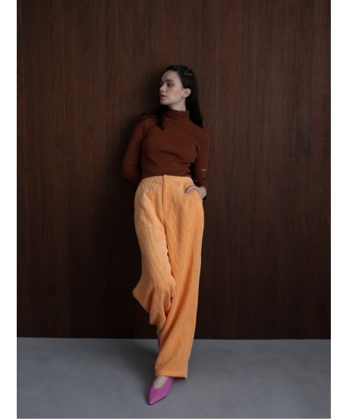 「Katrin TOKYO」 コーデュロイパンツ M グリーン レディース_画像6