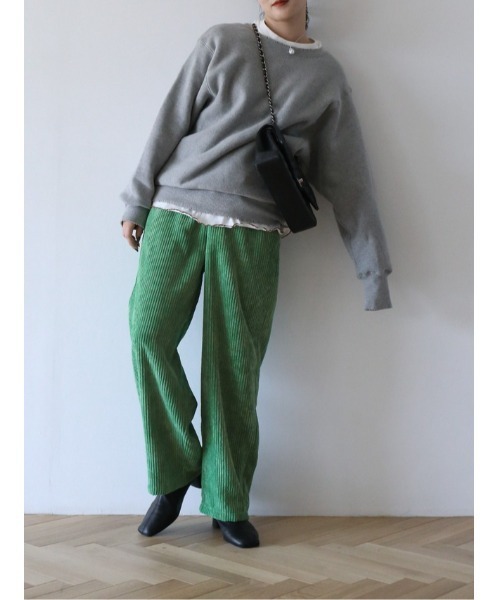 「Katrin TOKYO」 コーデュロイパンツ M グリーン レディース_画像7